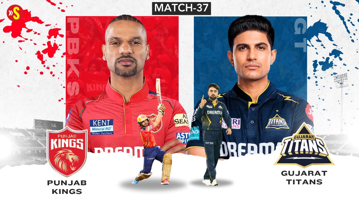 PBKS vs GT Live Score IPL 2024: Punjab Kings hosts Gujarat Titans with both sides desperate for a win; Live streaming info